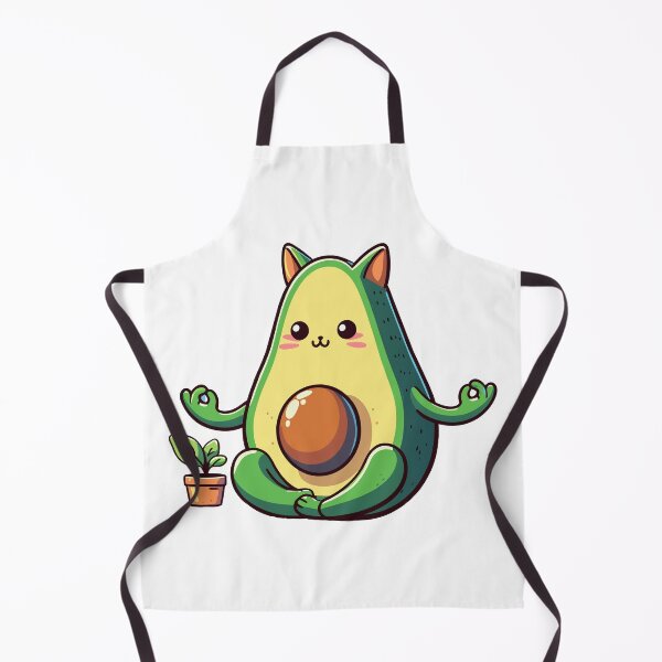 Item preview, Avocado Yoga Cat designed and sold by Designowner.