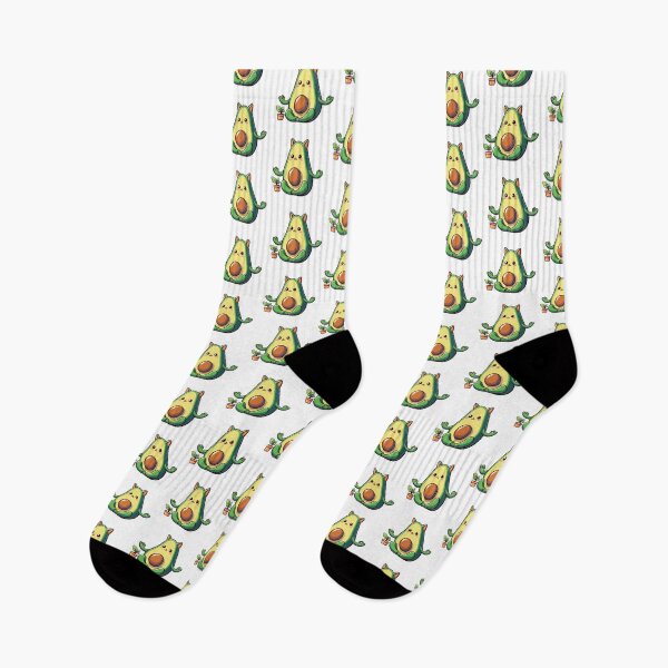 Item preview, Avocado Yoga Cat designed and sold by Designowner.