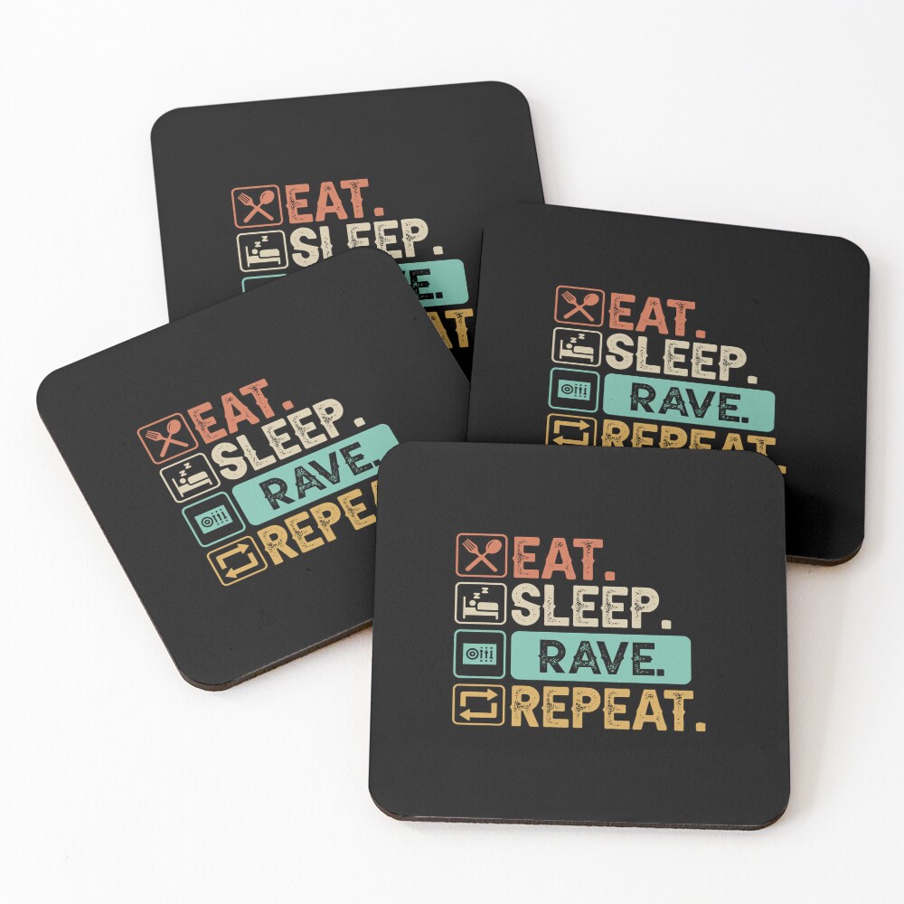 Item preview, Coasters (Set of 4) designed and sold by RaveNamaste.