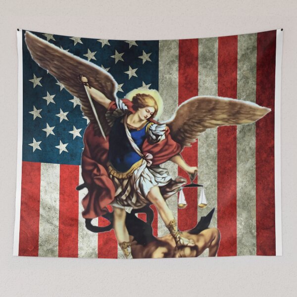 Item preview, Saint Michael the Archangel, defend us in battle designed and sold by Crux Fidelis.