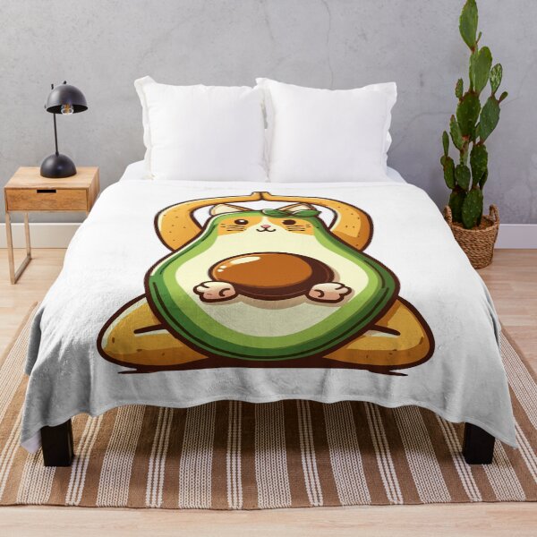 Item preview, Avocado Yoga Cat designed and sold by Designowner.