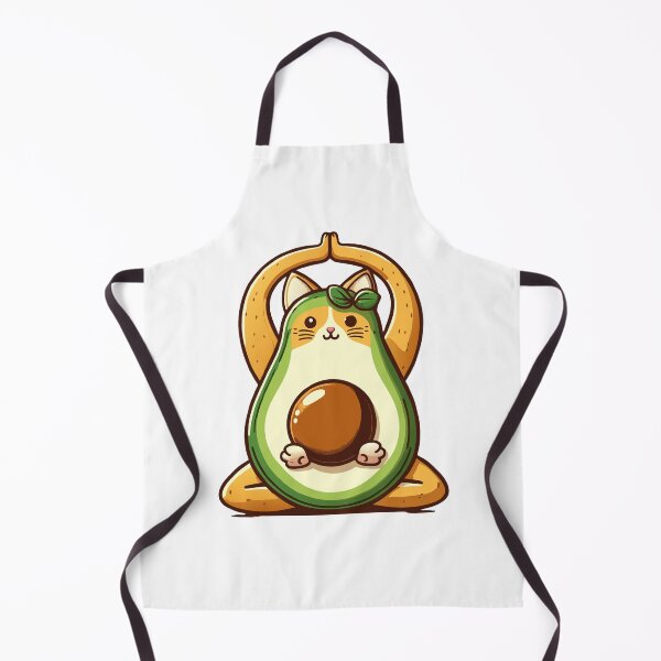 Item preview, Avocado Yoga Cat designed and sold by Designowner.