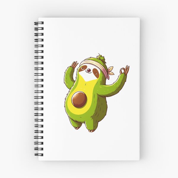 Item preview, Avocado Yoga Sloth designed and sold by Designowner.