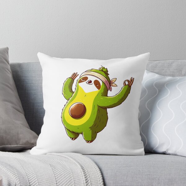 Item preview, Avocado Yoga Sloth designed and sold by Designowner.