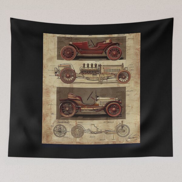 Item preview, Inventive Legacy: Artistic Vintage Patent Collection designed and sold by JLCableStudio.