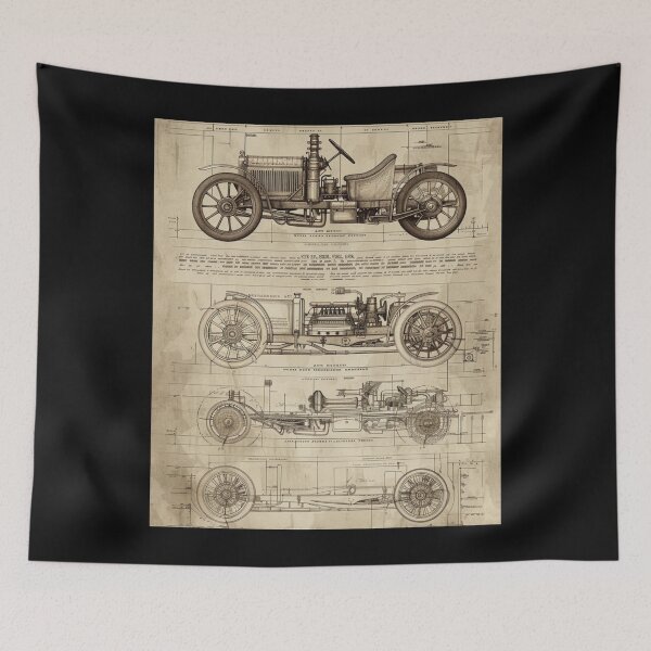 Item preview, Inventive Legacy: Artistic Vintage Patent Collection designed and sold by JLCableStudio.