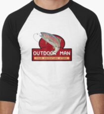 Outdoor Man Mug, Shirts etc. (Last Man Standing) Men's Baseball ¾ T-Shirt