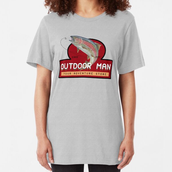 Outdoor Man Mug, Shirts etc. (Last Man Standing) Slim Fit T-Shirt