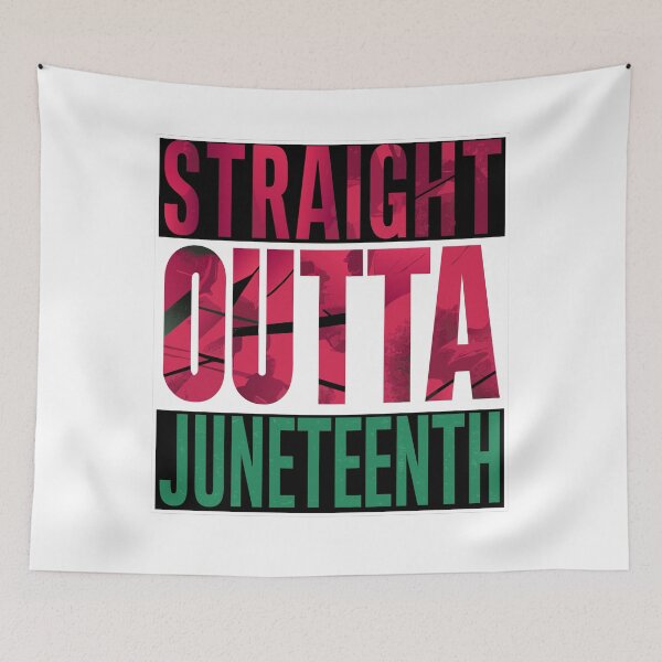 Item preview, Straight Outta Junenth Quote Juneteenth Women Men Kids 2024 designed and sold by Evanka.
