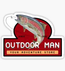 Outdoor Man Mug, Shirts etc. (Last Man Standing) Sticker