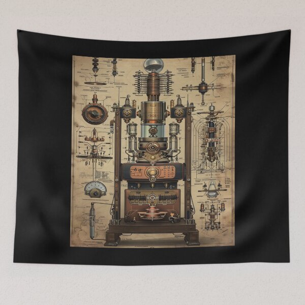 Item preview, Inventive Legacy: Artistic Vintage Patent Collection designed and sold by JLCableStudio.