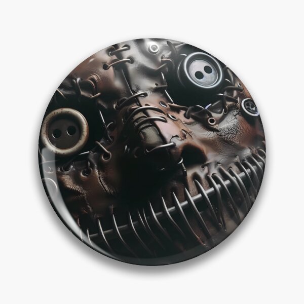 Item preview, Intricately Designed Leather Mask With Metal Embellishments  at Night designed and sold by aminz4.