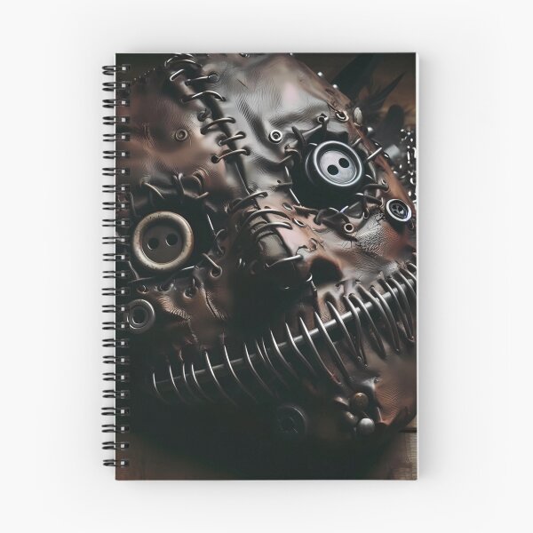 Item preview, Intricately Designed Leather Mask With Metal Embellishments  at Night designed and sold by aminz4.