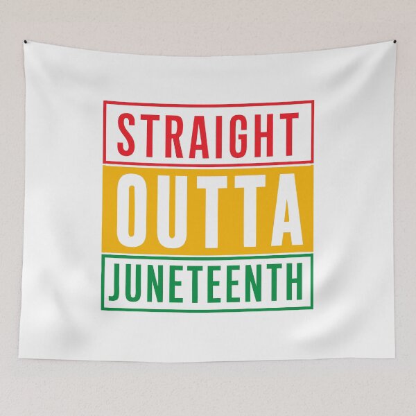 Item preview, Straight Outta Junenth Quote Juneteenth Women Men Kids 2024 designed and sold by Evanka.