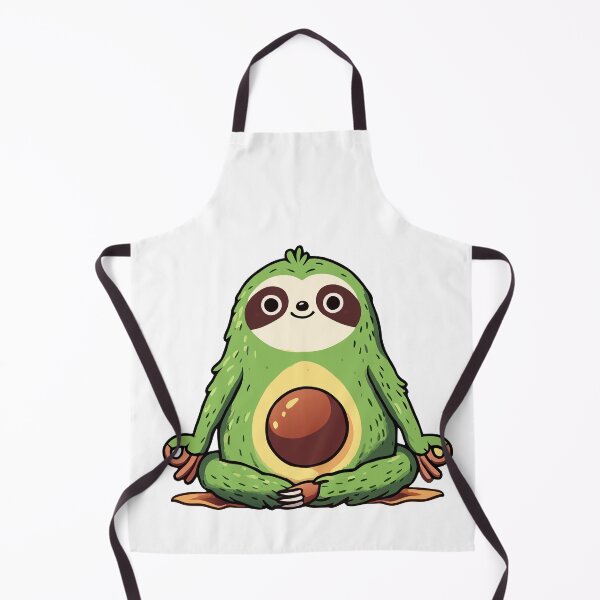 Item preview, Avocado Yoga Sloth designed and sold by Designowner.