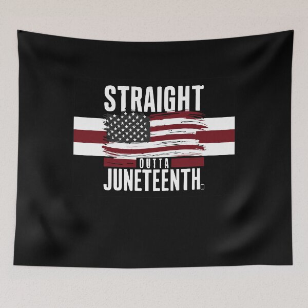 Item preview, Straight Outta Junenth Quote Juneteenth Women Men Kids 2024 designed and sold by Evanka.