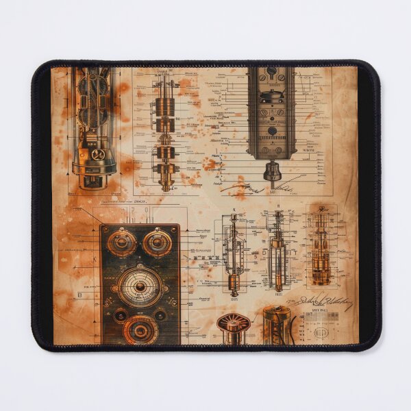 Item preview, Inventive Legacy: Artistic Vintage Patent Collection designed and sold by JLCableStudio.