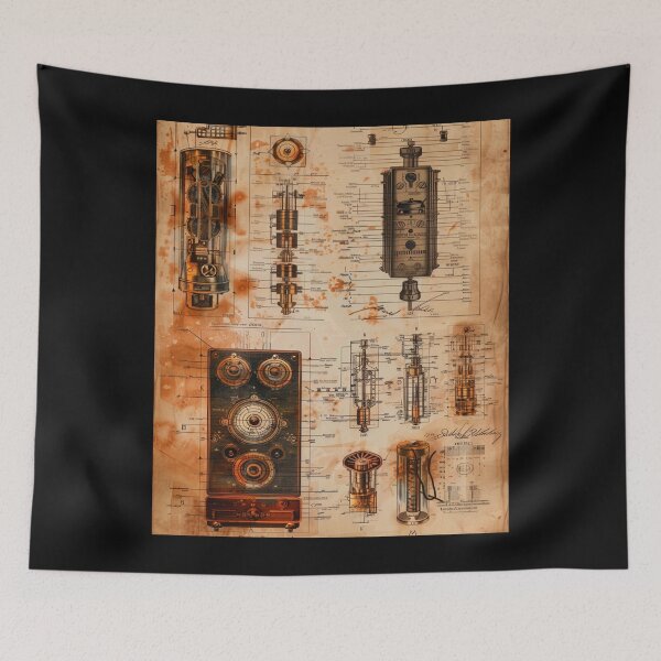 Item preview, Inventive Legacy: Artistic Vintage Patent Collection designed and sold by JLCableStudio.