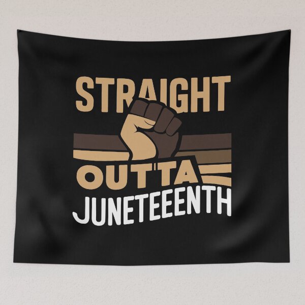 Item preview, Straight Outta Junenth Quote Juneteenth Women Men Kids 2024 designed and sold by Evanka.
