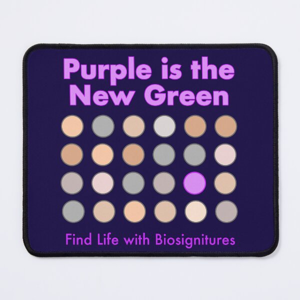 Item preview, Purple is the new Green Astronmy Humor designed and sold by BrushAndPen.