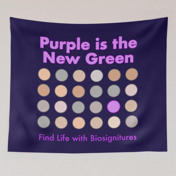 Item preview, Purple is the new Green Astronmy Humor designed and sold by BrushAndPen.