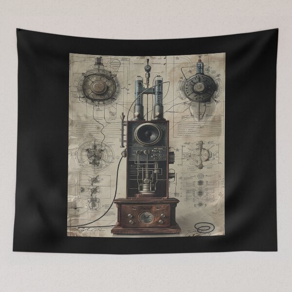 Item preview, Inventive Legacy: Artistic Vintage Patent Collection designed and sold by JLCableStudio.