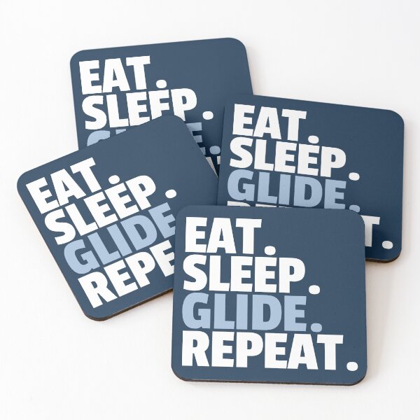 Item preview, Eat Sleep GLIDE Repeat. designed and sold by MaryAller.