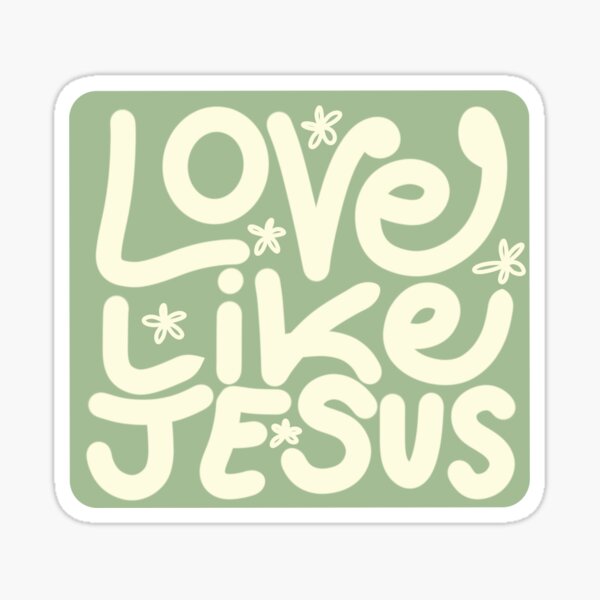 Artikel-Vorschau von Liebe wie Jesus, designt und verkauft von averypenguin.