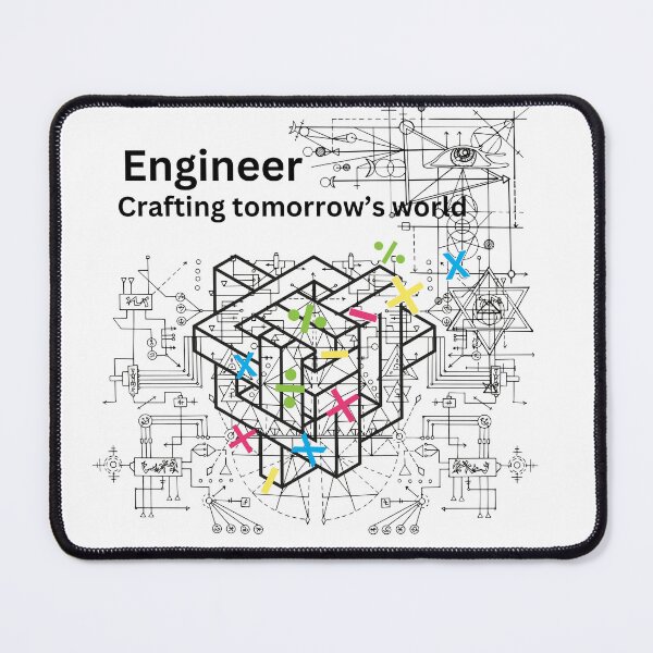 Item preview, Engineer - Crafting tomorrow's world designed and sold by AmazingHisLove.