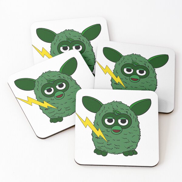 Item preview, Forest Green Jupiter Furby designed and sold by Animals-by-JB.