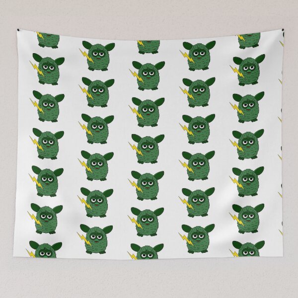 Item preview, Forest Green Jupiter Furby designed and sold by Animals-by-JB.