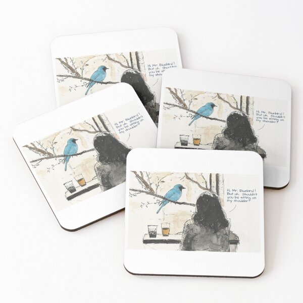 Item preview, Mister Bluebird, misplaced designed and sold by FamouslyStupid.