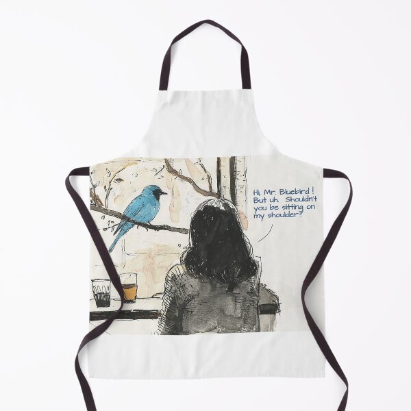 Item preview, Mister Bluebird, misplaced designed and sold by FamouslyStupid.