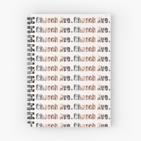Item preview, Church Avenue Street Name with indoor church ceiling background designed and sold by TheMugDirectory.