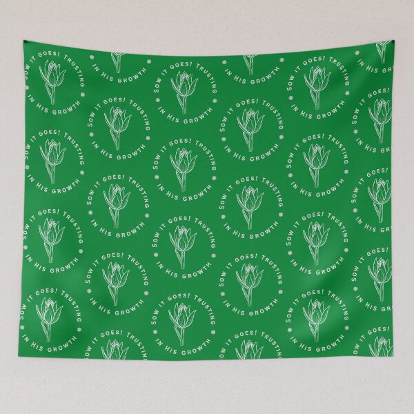 Item preview, Trusting in His Growth Epic Gardening Plants Design for Christian Gardeners designed and sold by jteart.