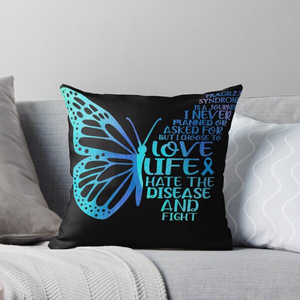 Item preview, Fragile X Syndrome is a journey I NEVER planned or asked for but i choose to LIVE LIFE hate the disease and FIGHT designed and sold by KatMercerr.