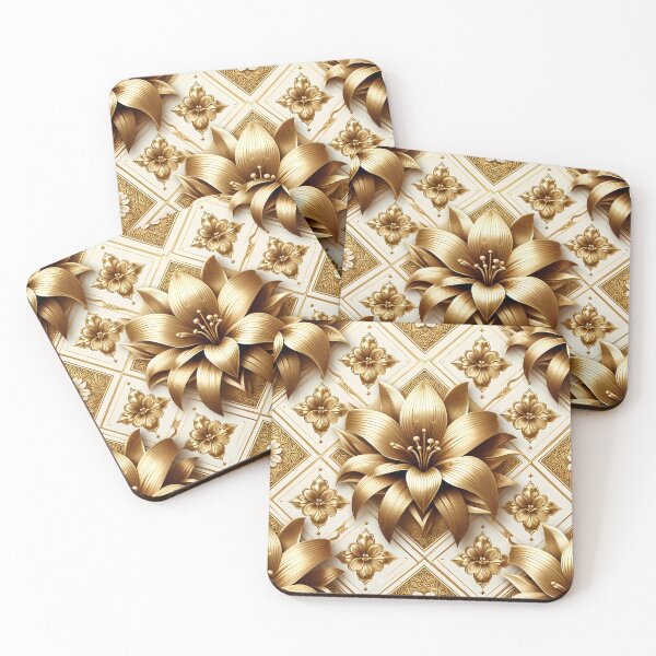 Item preview, Golden Floral Elegance designed and sold by aminz4.