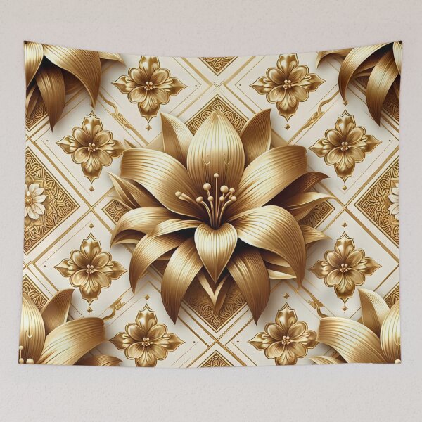 Item preview, Golden Floral Elegance designed and sold by aminz4.