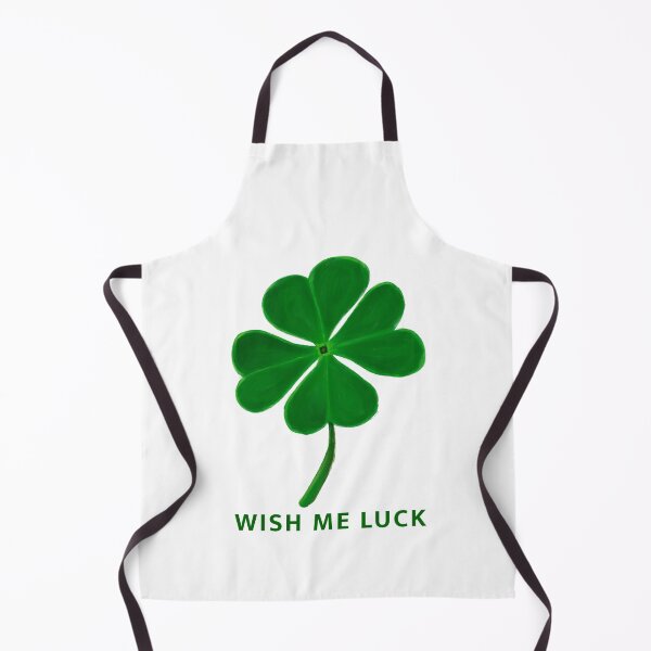 Item preview, Wish Me Luck - Four Leaf Clover designed and sold by ArtByHedwyn.