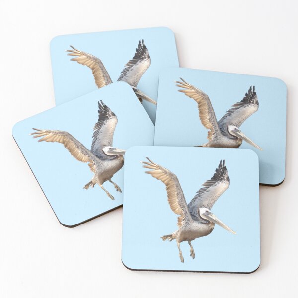 Item preview, Brown Pelican in Flight designed and sold by JoyousArt4u.