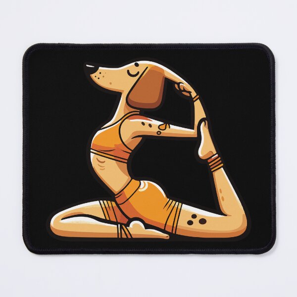 Item preview, Dog Doing Yoga designed and sold by NawalMagdy.