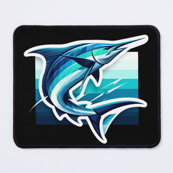 Item preview, Dynamic Marlin Leap designed and sold by pixelpulsenyc.