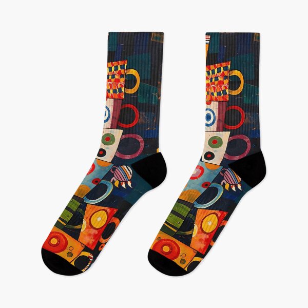 Item preview, Coffee Cup Art Wonderland Dynamic - Avant Garde Abstract Bright Patterns on Deep Canvas designed and sold by OlfactoART Studio.