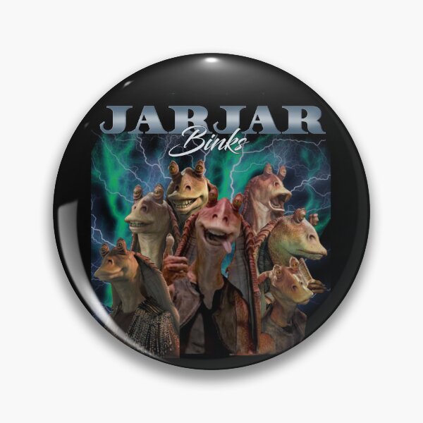 Item preview, Jar Jar Retro Tribute designed and sold by MoonBuckets.