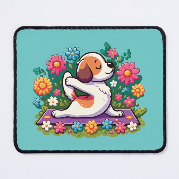 Item preview, Dog Doing Yoga designed and sold by NawalMagdy.