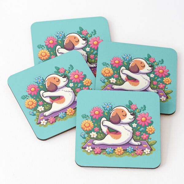 Item preview, Dog Doing Yoga designed and sold by NawalMagdy.