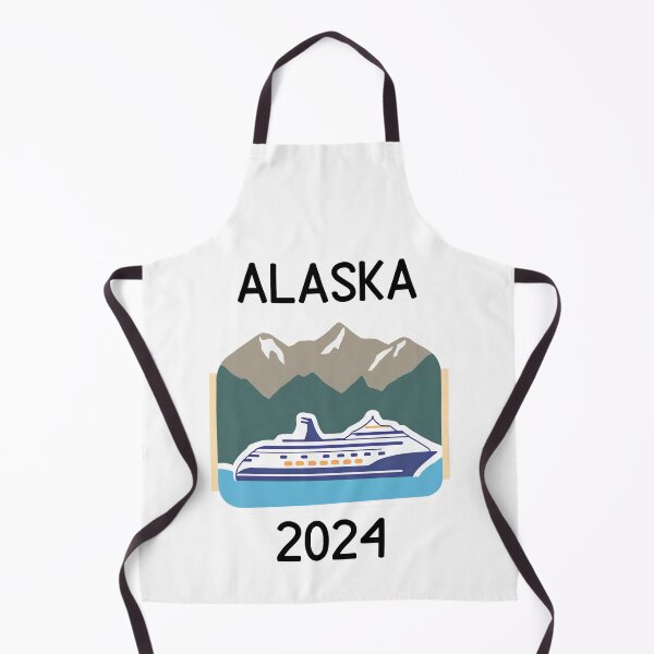 Item preview, Cruise Alaska 2024 with mountains designed and sold by TouchofAlaska.