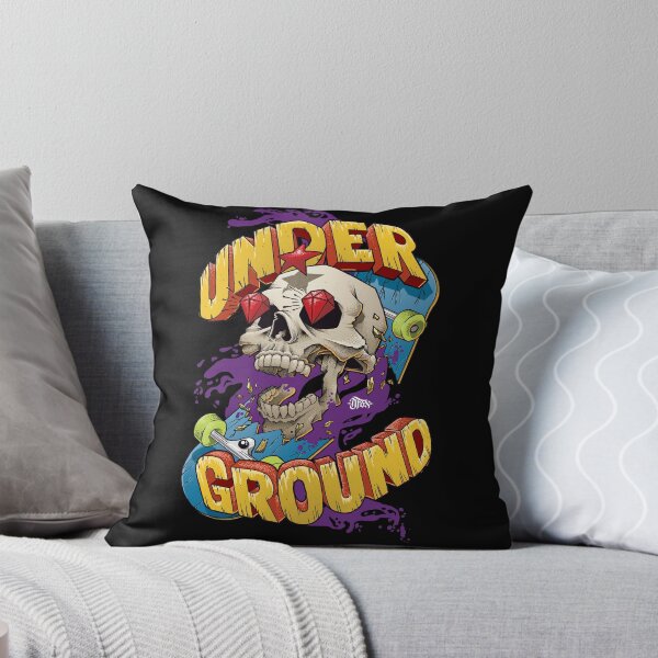 Item preview, Underground Skull Skate designed and sold by LeoZitro.