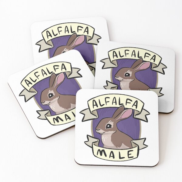 Item preview, Rabbit Badge - Alfalfa Male designed and sold by Kylah's Shop.