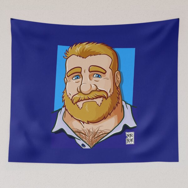 Item preview, MITCH LIKES BOBO BEAR - PORTRAIT designed and sold by bobobear.